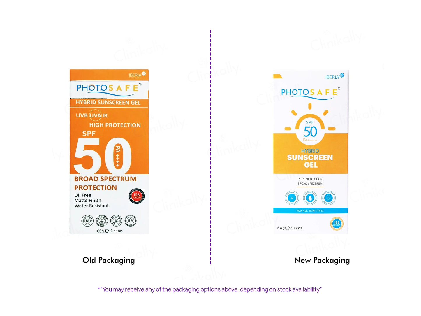 Photosafe Hybrid Broad Spectrum Sunscreen Gel SPF 50 PA