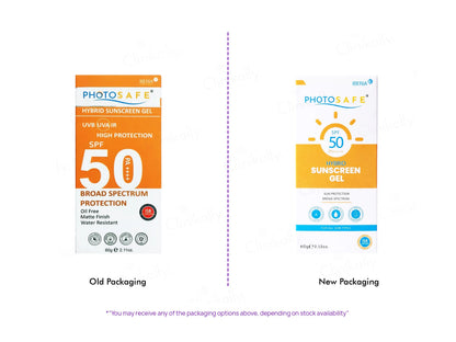 Photosafe Hybrid Broad Spectrum Sunscreen Gel SPF 50 PA