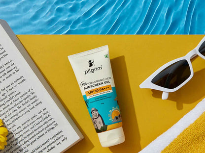 Pilgrim 1 Percent Hyaluronic Acid Sunscreen Gel SPF 50 PA