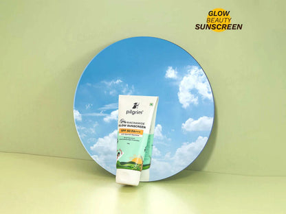 Pilgrim 2 Percent Niacinamide Glow Sunscreen SPF 50 PA