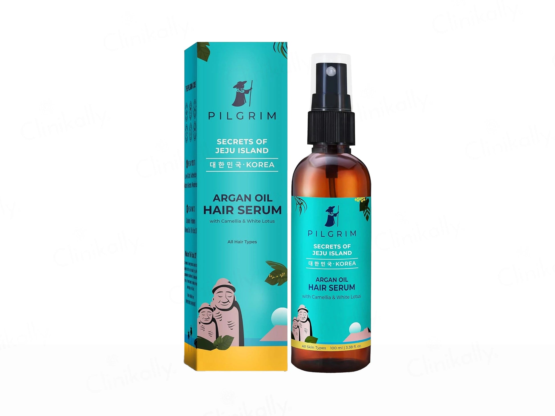 Pilgrim Argan Oil Hair Serum with Camellia and  White Lotus