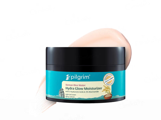 Pilgrim Korean Rice Water Hydra Glow Light Gel Cream Moisturizer