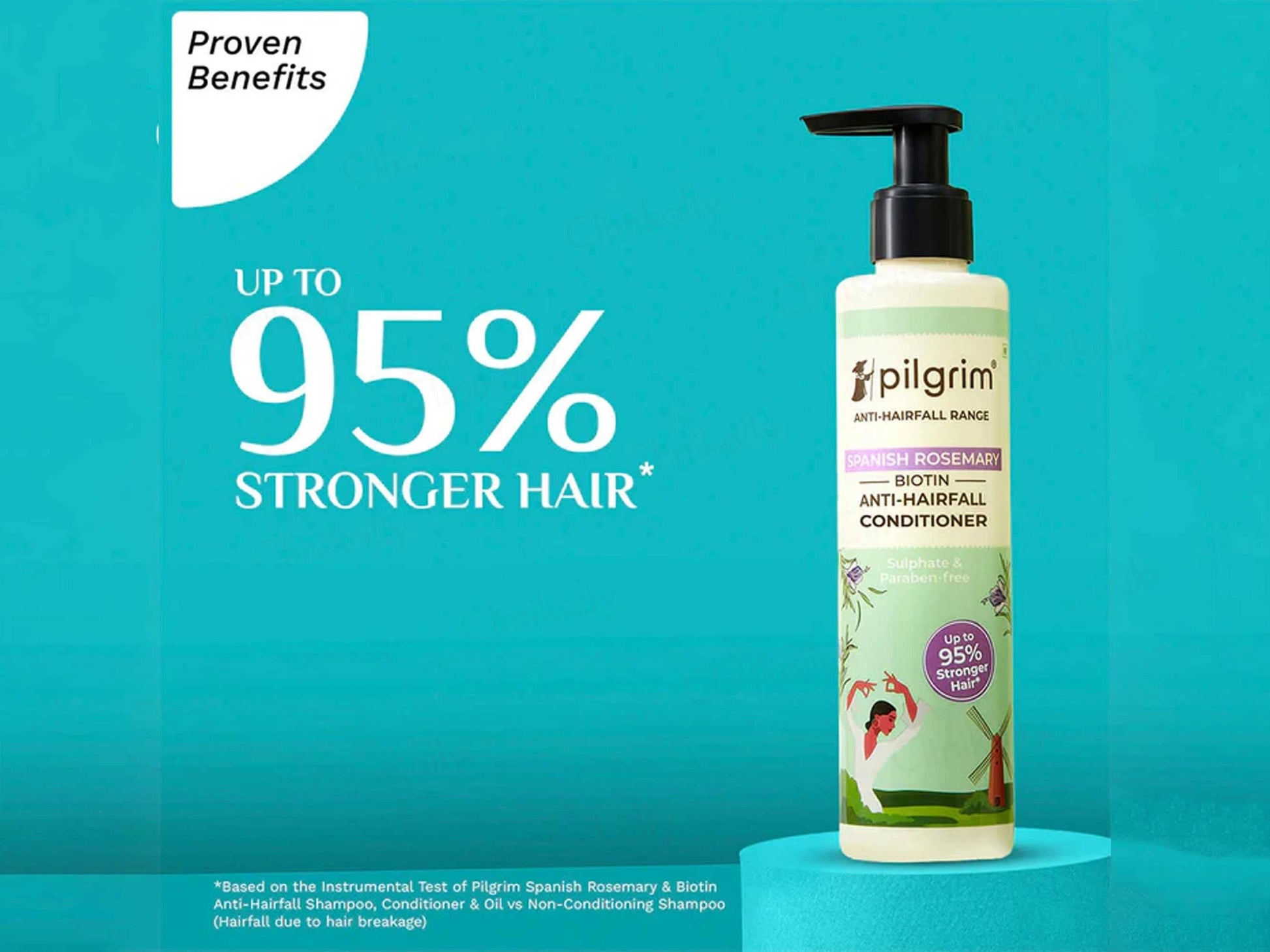 Pilgrim Spanish Rosemary and  Biotin Anti-Hairfall Conditioner