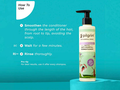 Pilgrim Spanish Rosemary and  Biotin Anti-Hairfall Conditioner