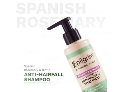 Pilgrim Spanish Rosemary and  Biotin Anti-Hairfall Shampoo
