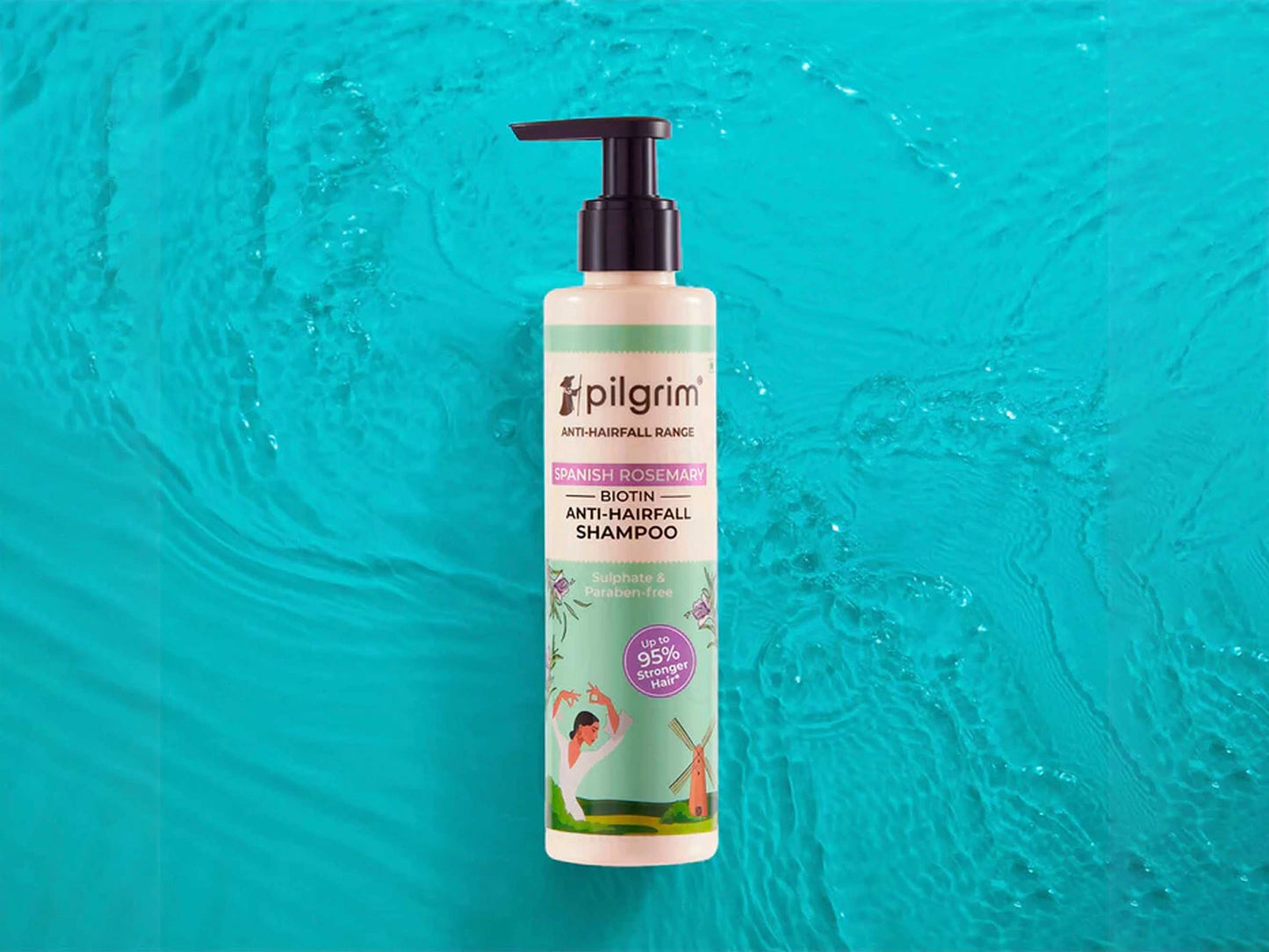 Pilgrim Spanish Rosemary and  Biotin Anti-Hairfall Shampoo