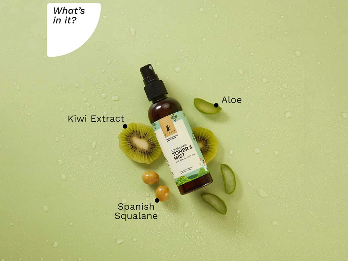 Pilgrim Squalane Toner and  Mist