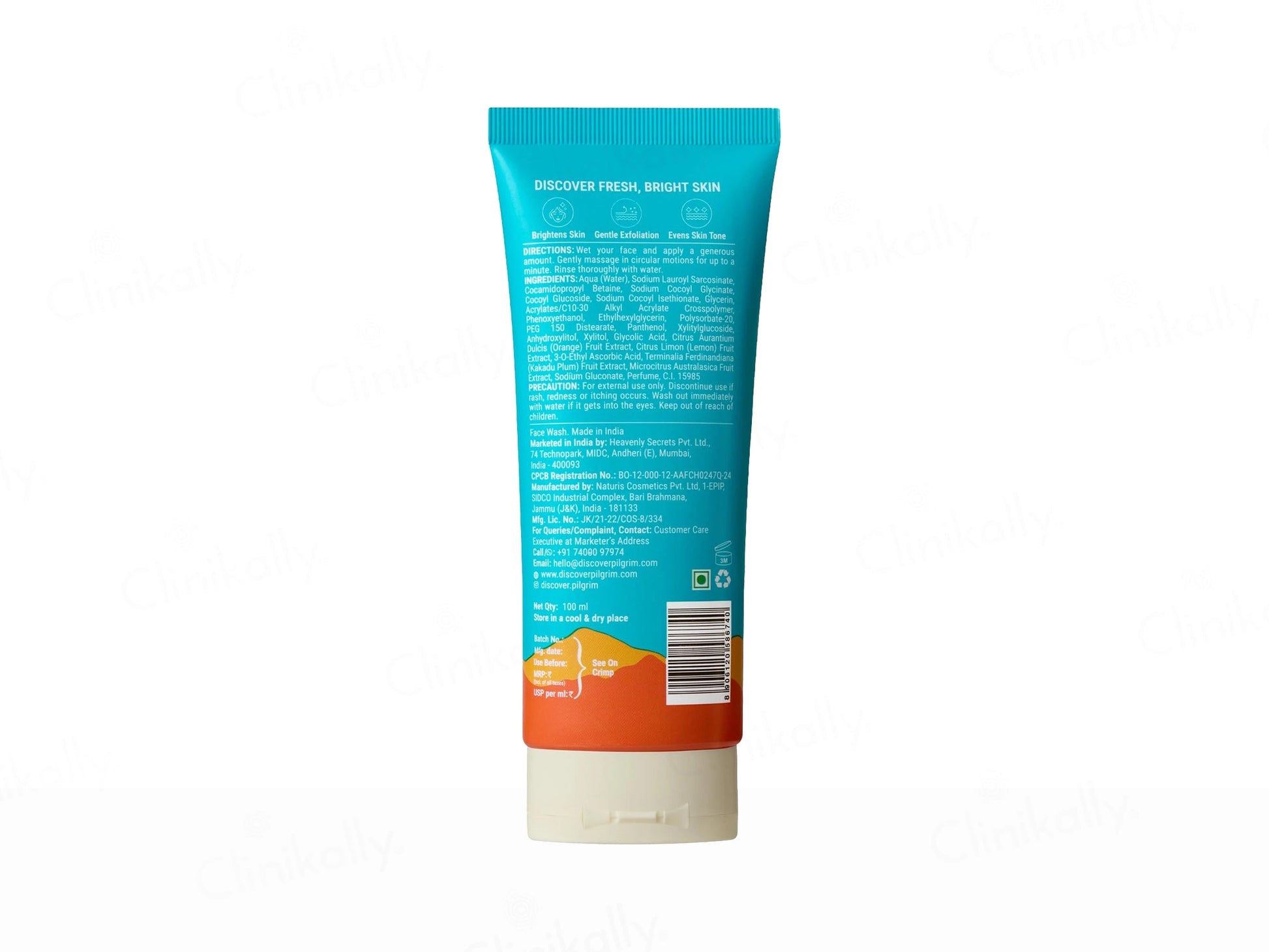 Pilgrim Vitamin C Brightening Gel Face Wash