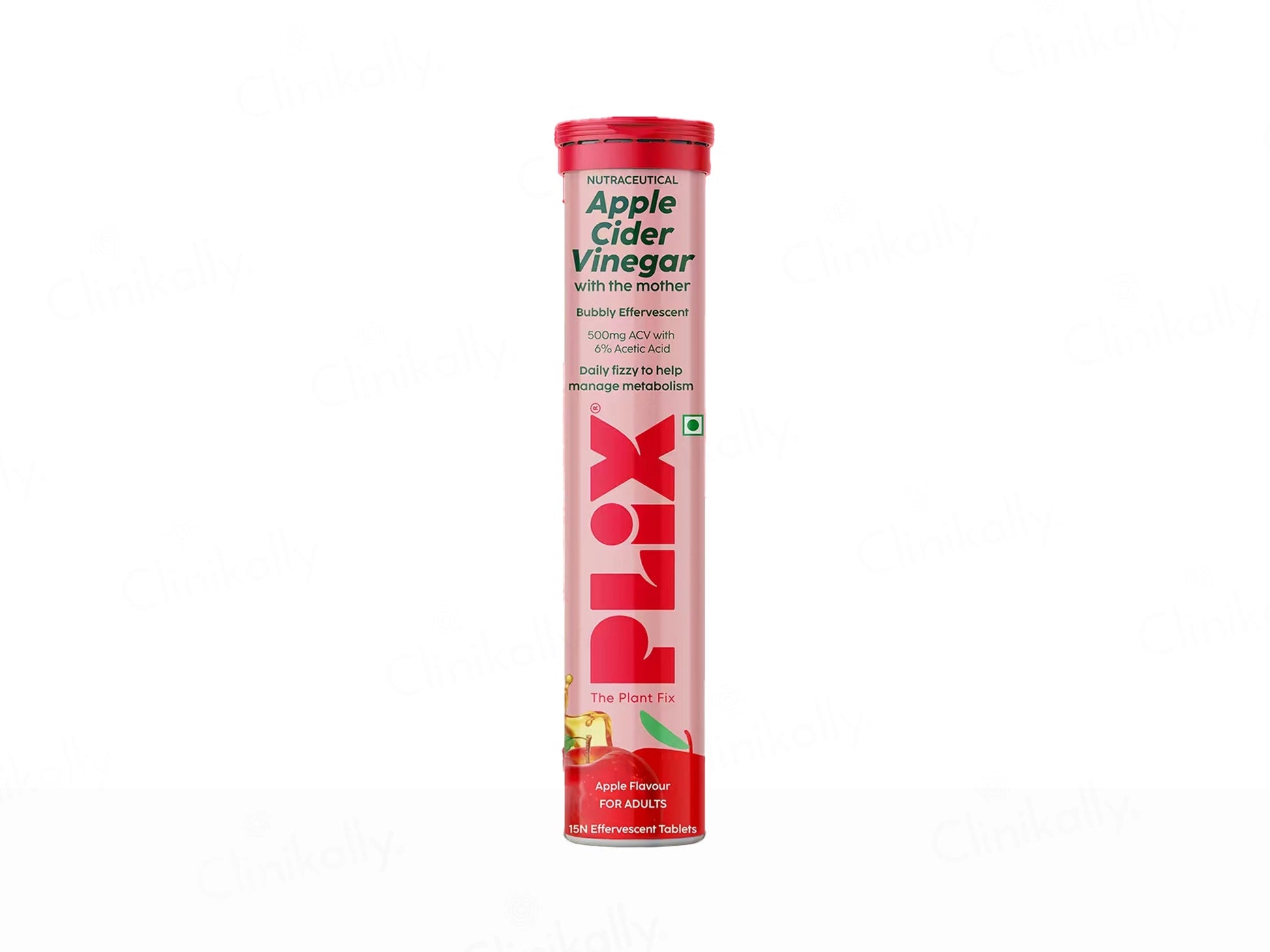 Plix Apple Cider Vinegar Effervescent Tablet