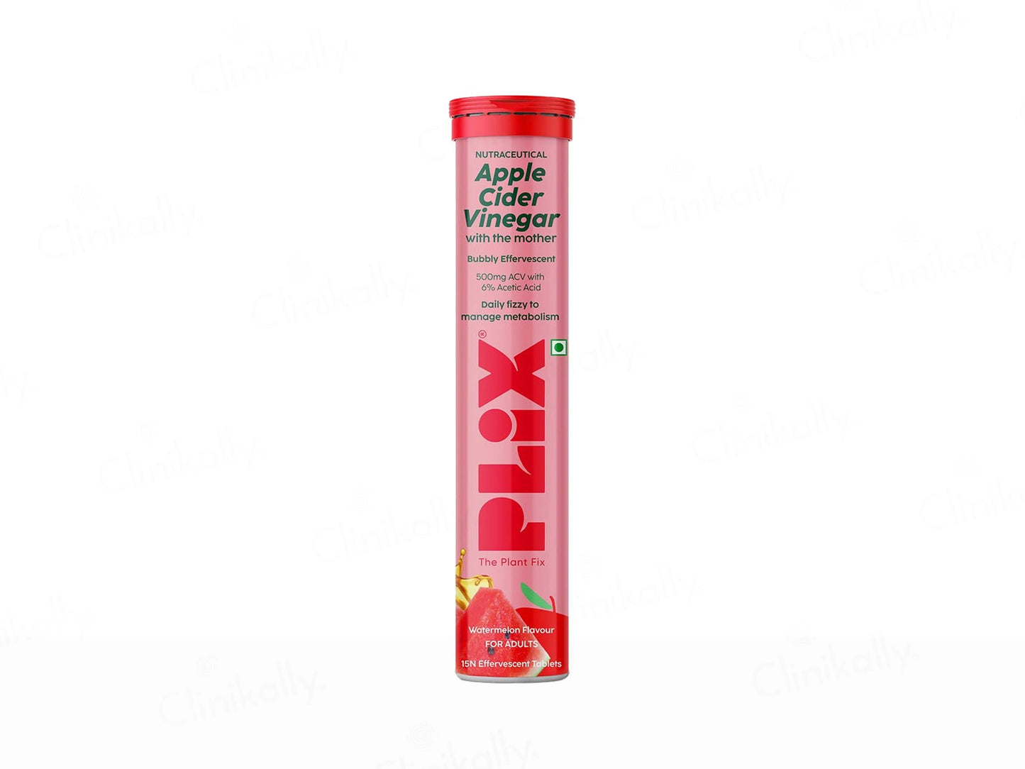 Plix Apple Cider Vinegar Effervescent Tablet
