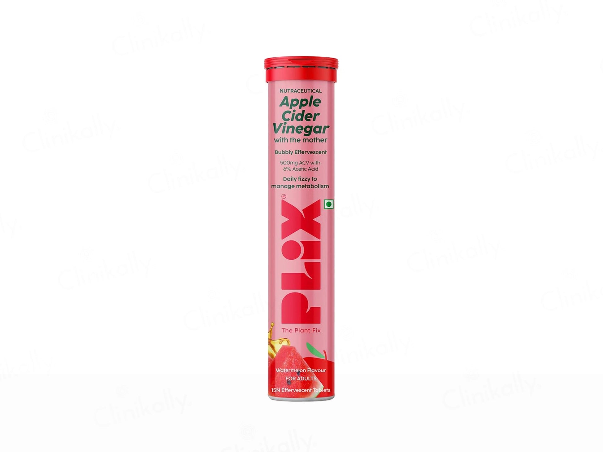 Plix Apple Cider Vinegar Effervescent Tablet