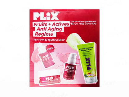 Plix Fruits  Actives Anti Aging Regime Kit