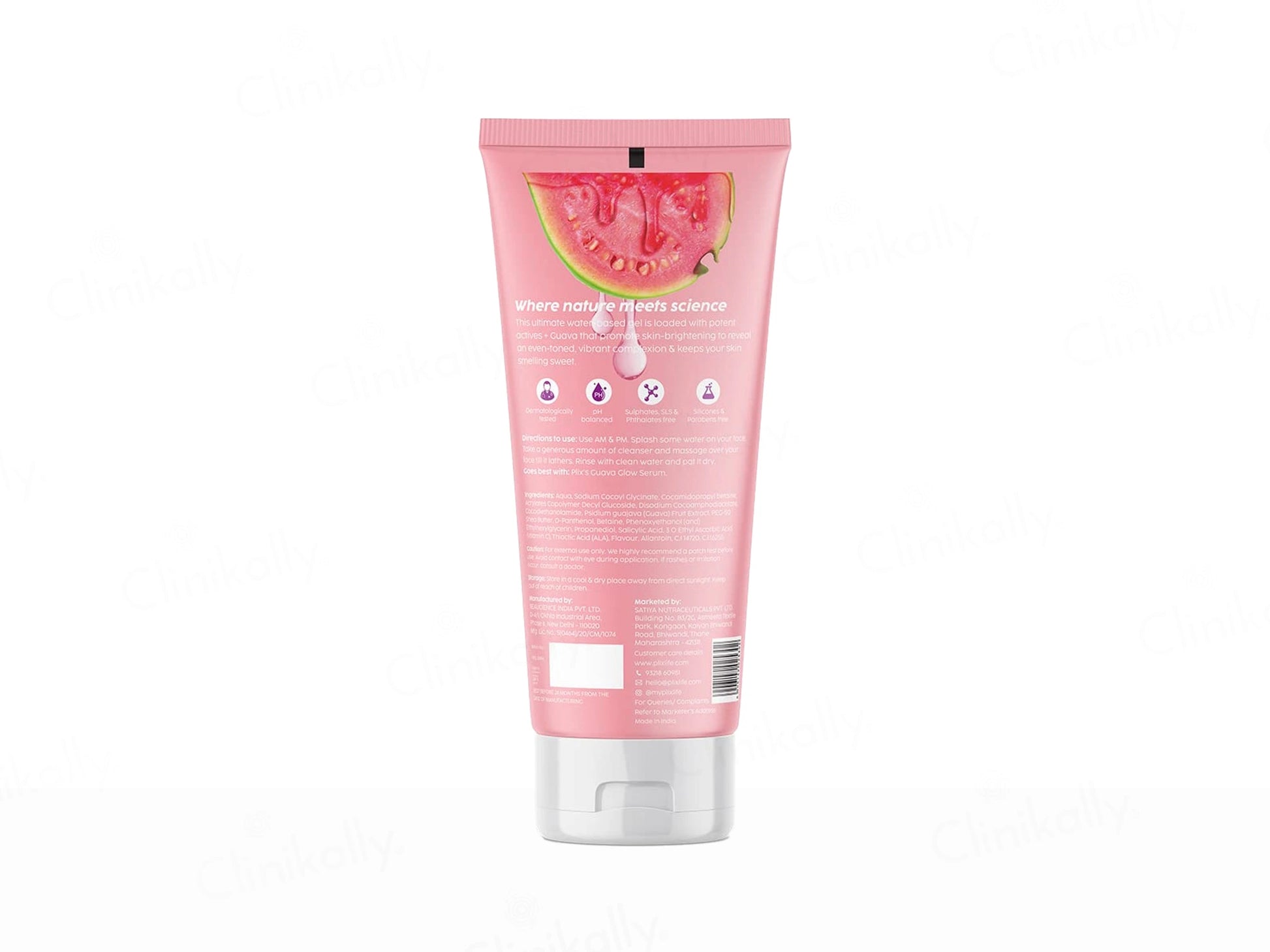 Plix Guava Glow Juicy Cleanser