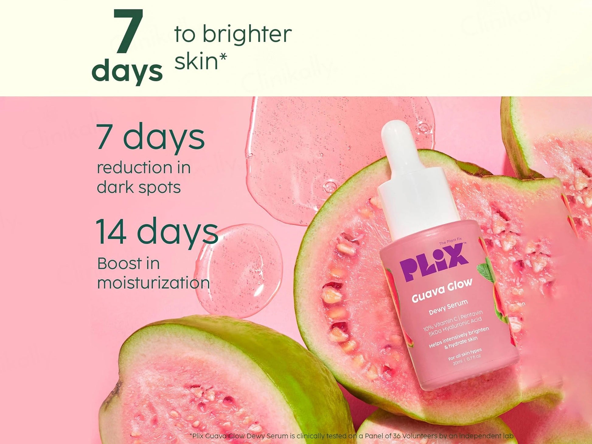Plix Guava Super Glow Duo Kit