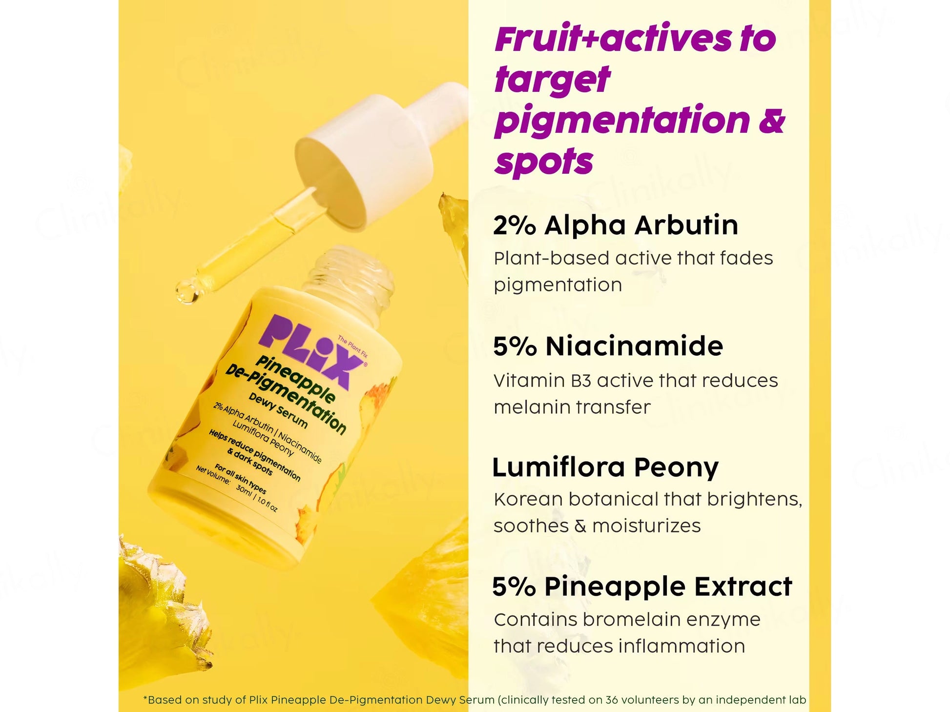 Plix Pineapple De-Pigmentation Duo Kit