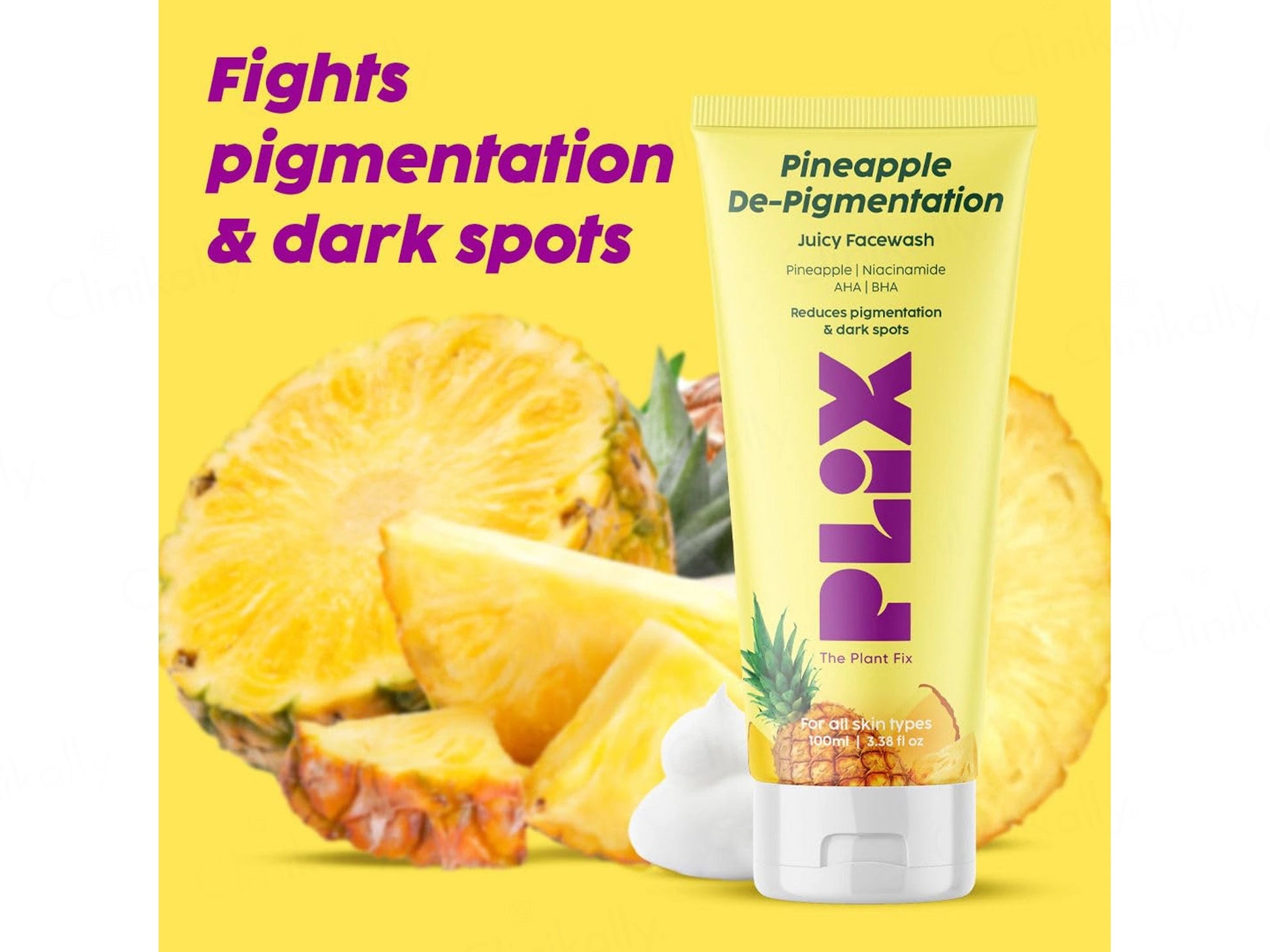 Plix Pineapple De-Pigmentation Juicy Cleanser