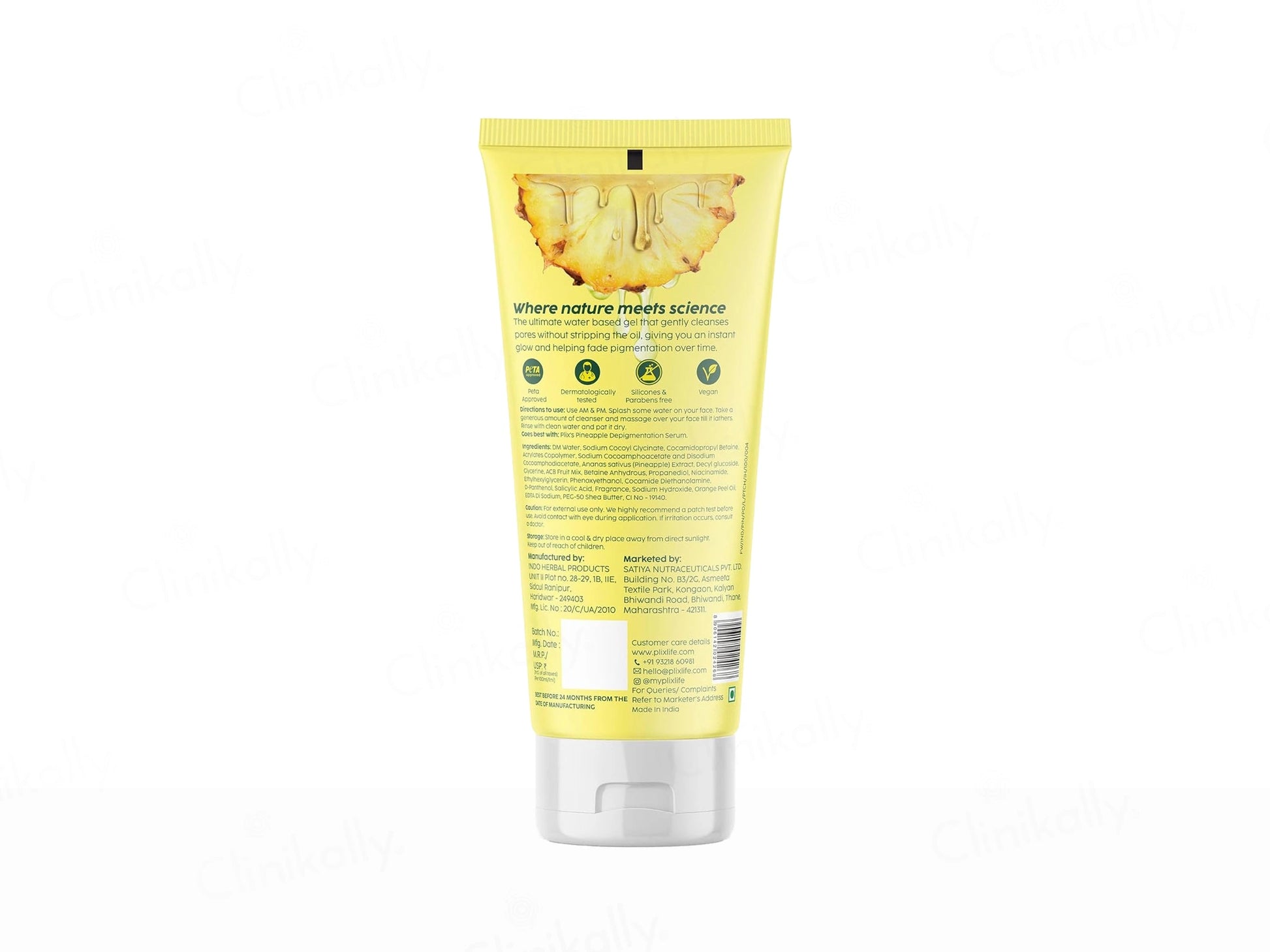 Plix Pineapple De-Pigmentation Juicy Cleanser