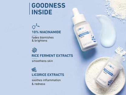 Plum 10 Percent Niacinamide Clarity Boost Face Serum With Rice Water