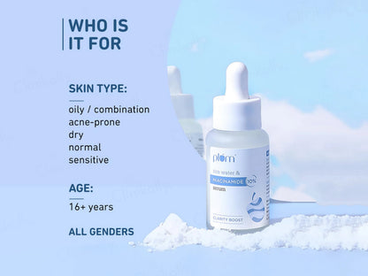 Plum 10 Percent Niacinamide Clarity Boost Face Serum With Rice Water