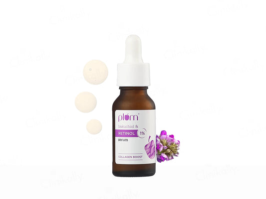 Plum 1 Percent Retinol Collagen Boost Face Serum With Bakuchiol