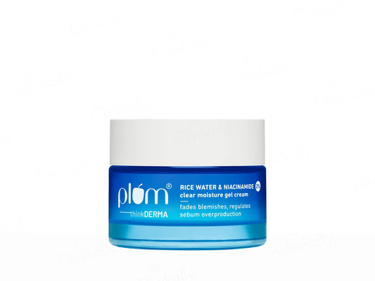 Plum 2 Percent Niacinamide Clear Moisture Gel Cream With Rice Water