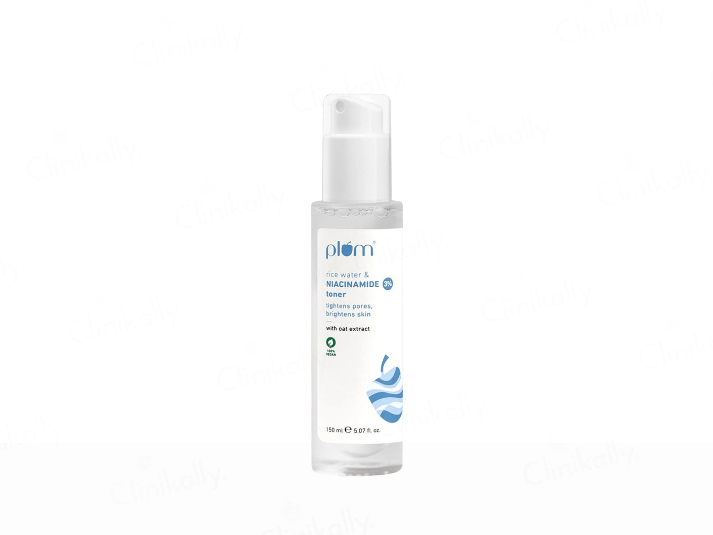 Plum 3 Percent Niacinamide Face Toner With Rice Water and  Oat Extract