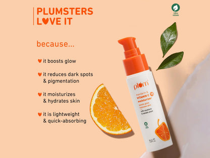 Plum 3 Percent Vitamin C Glow Boost Moisturizer With Mandarin