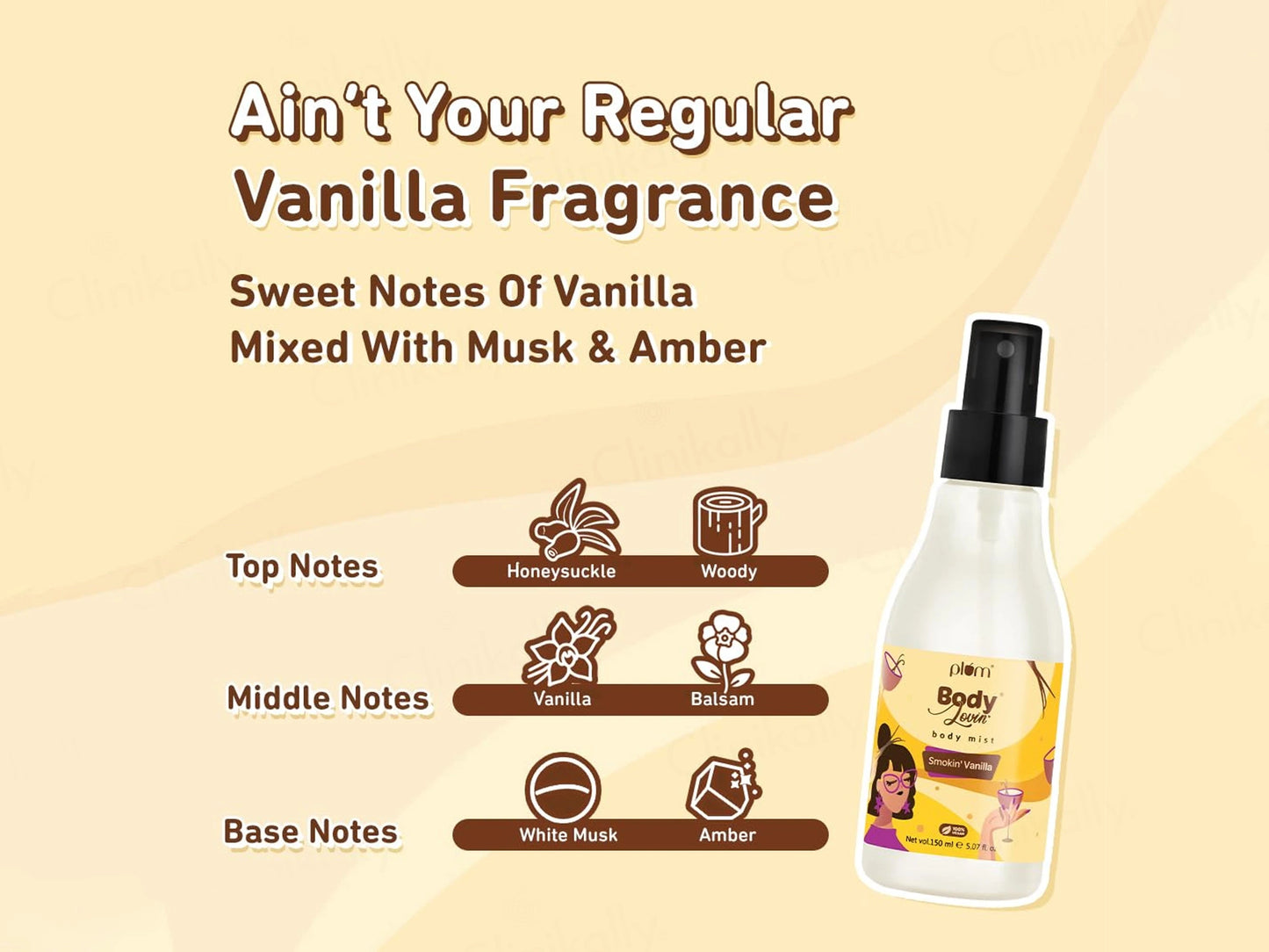 Plum BodyLovin' Smokin' Vanilla Body Mist
