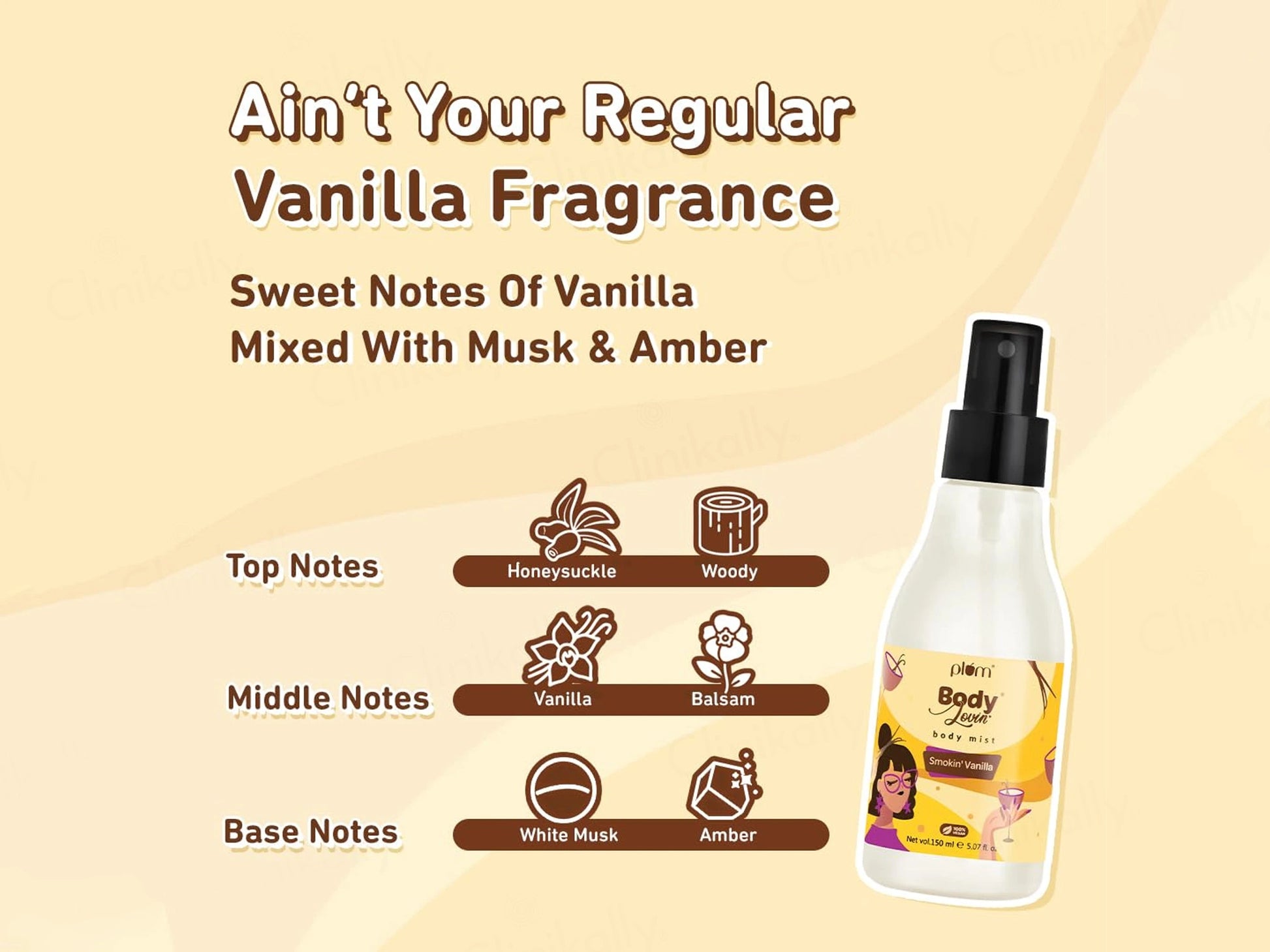 Plum BodyLovin' Smokin' Vanilla Body Mist