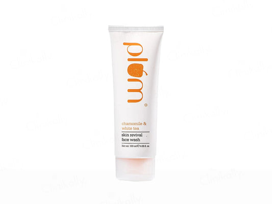 Plum Chamomile and  White Tea Skin Revival Face Wash