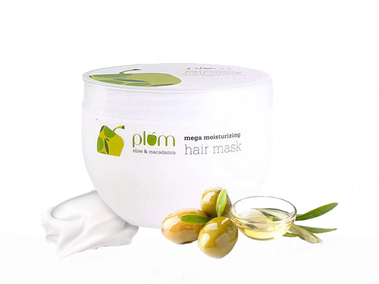 Plum Olive and  Macadamia Mega Moisturizing Hair Mask