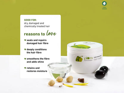 Plum Olive and  Macadamia Mega Moisturizing Hair Mask