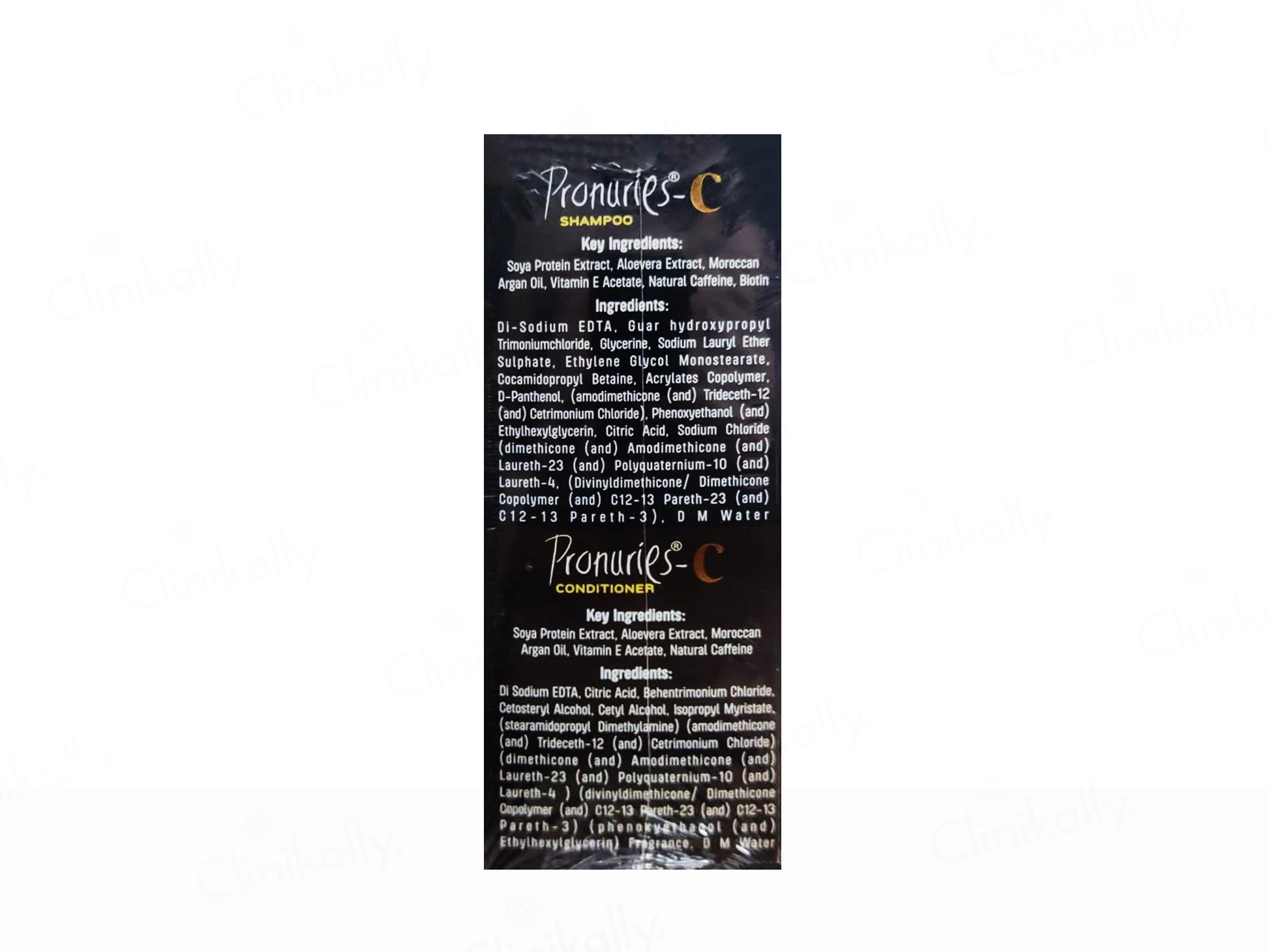 Pronuries-C Shampoo and  Conditioner