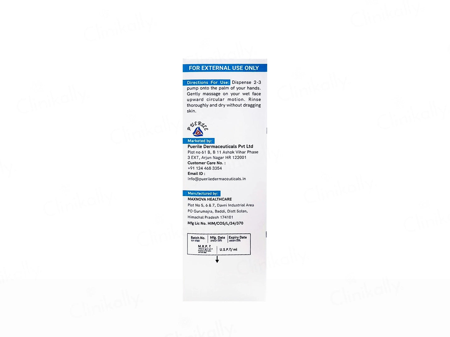 Puerile Foaming Cleanser