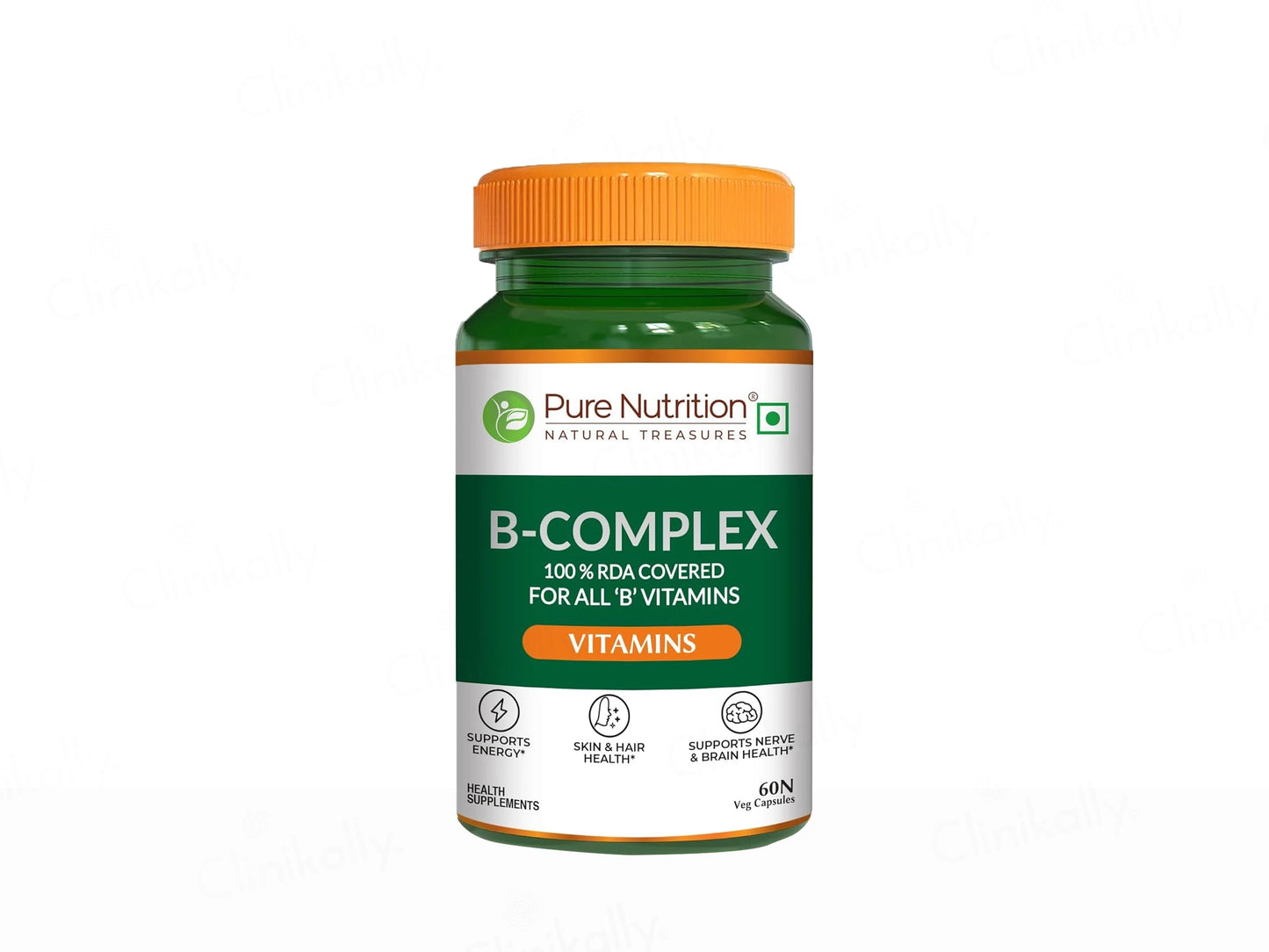 Pure Nutrition B-Complex Health Supplement Veg Tablet