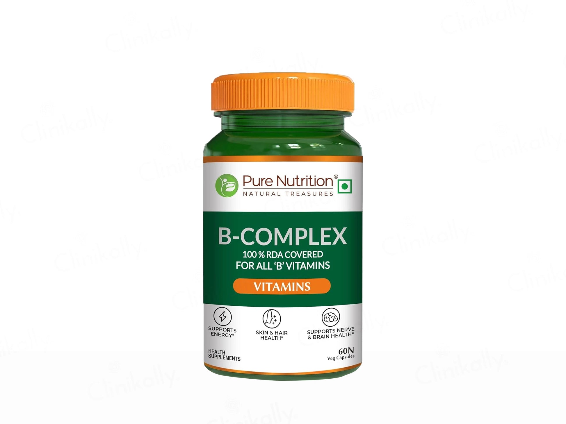 Pure Nutrition B-Complex Health Supplement Veg Tablet