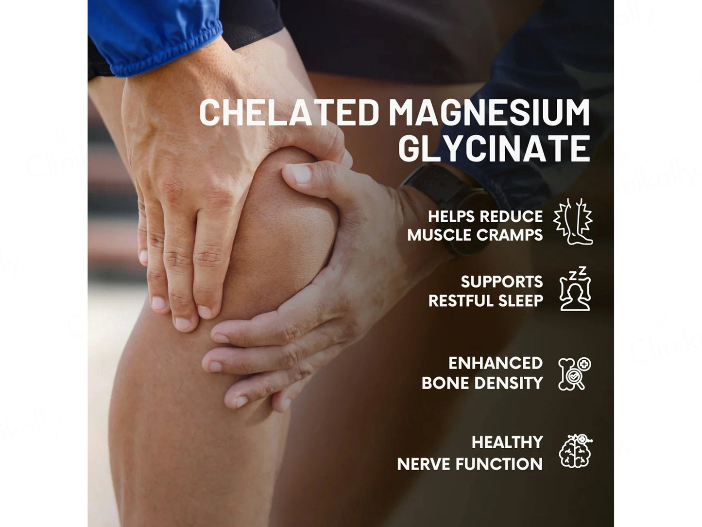 Pure Nutrition Chelated Magnesium Glycinate Veg Tablet