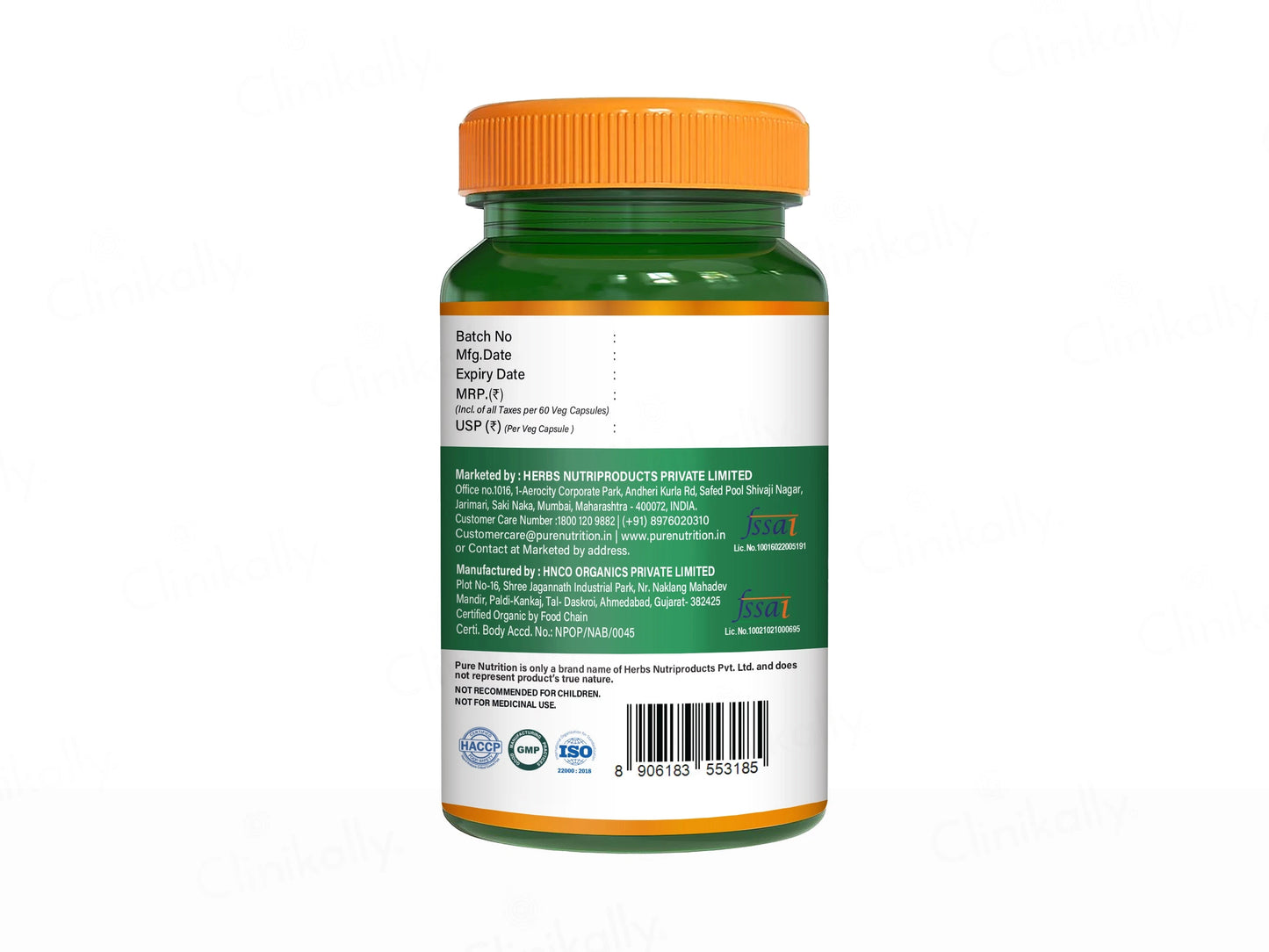 Pure Nutrition Horny Goat Weed 1000mg Veg Capsule