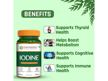 Pure Nutrition Iodine Veg Capsule