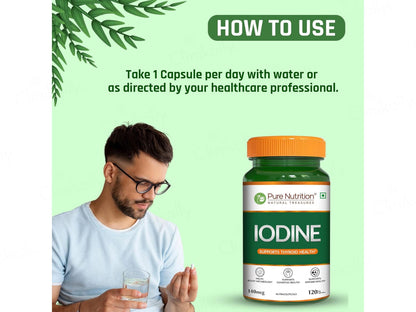 Pure Nutrition Iodine Veg Capsule