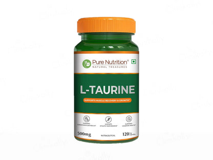 Pure Nutrition L-Taurine 500mg Veg Capsule