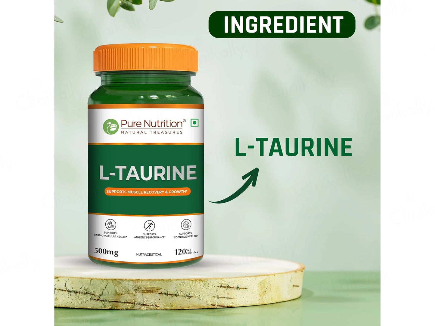 Pure Nutrition L-Taurine 500mg Veg Capsule