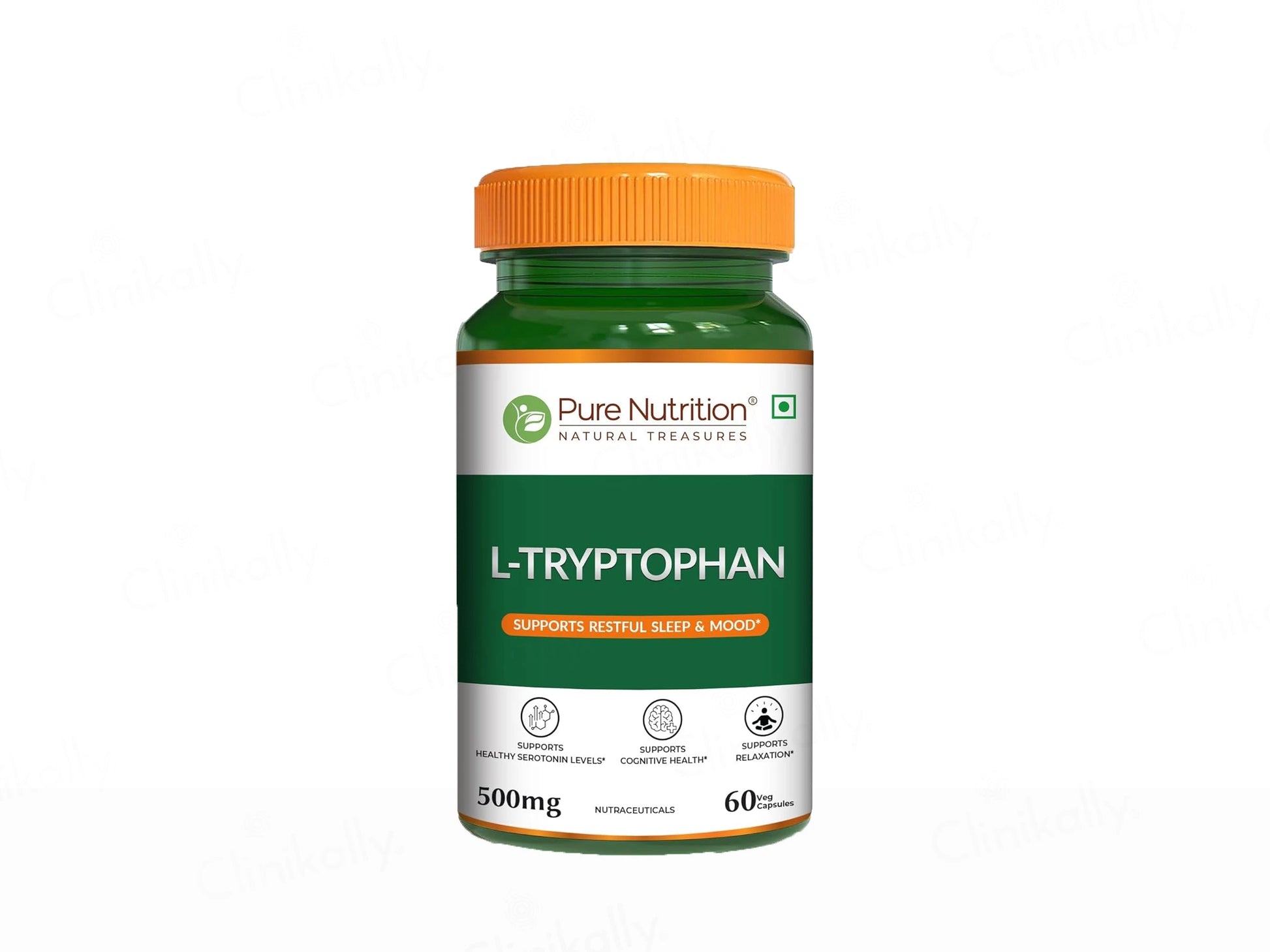 Pure Nutrition L-Tryptophan 500mg Veg Capsule
