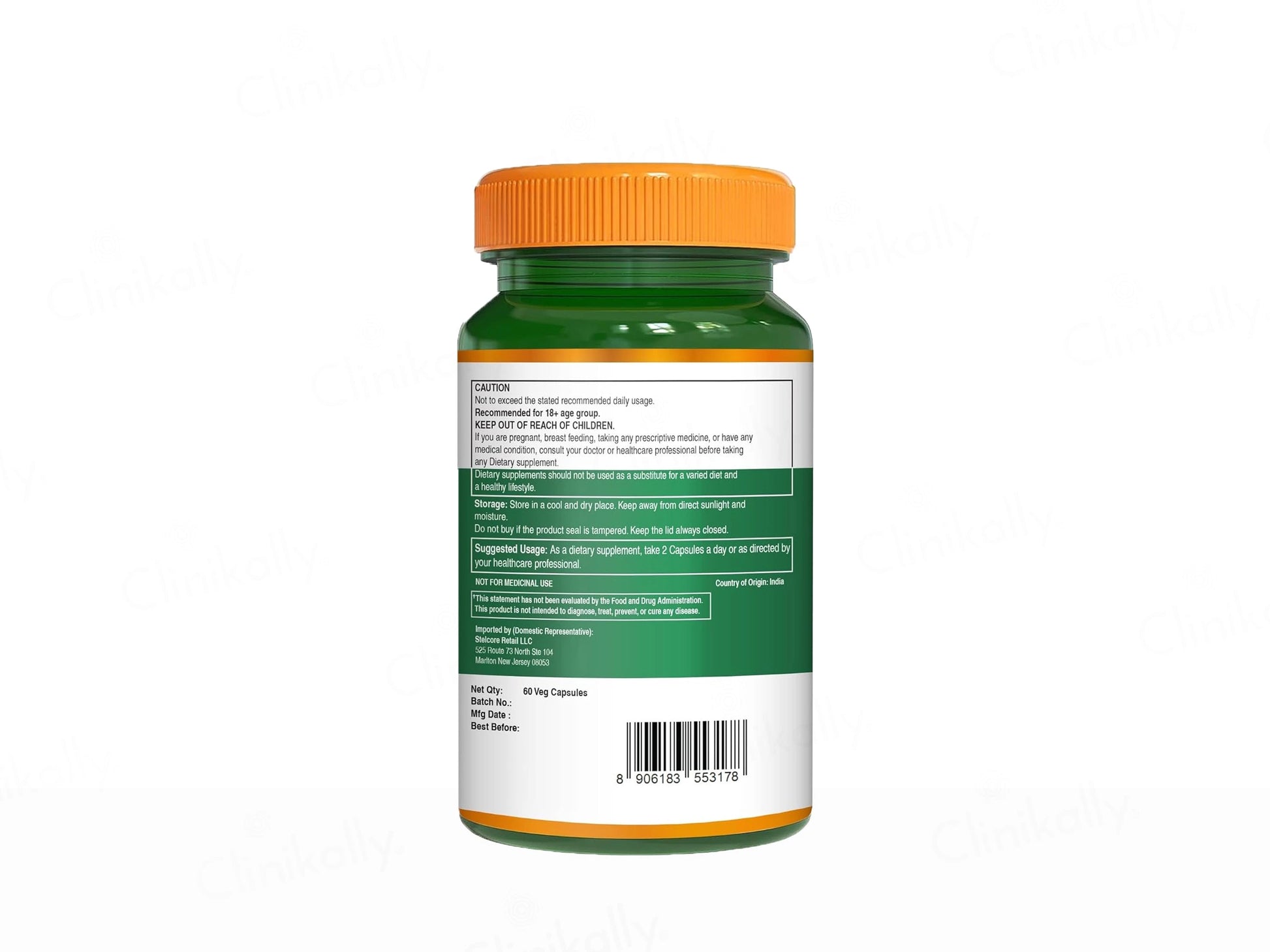 Pure Nutrition Lion's Mane Mushroom Extract 1000mg Veg Capsule