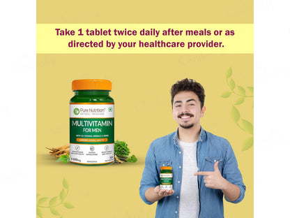 Pure Nutrition Multivitamin Veg Tablet For Men