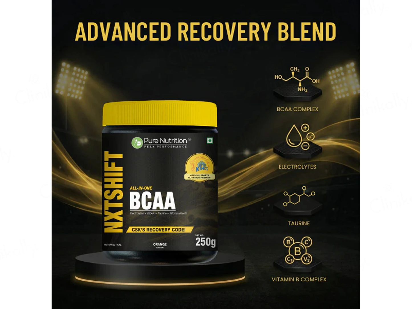 Pure Nutrition NXTShift BCAA Nutraceutical Powder