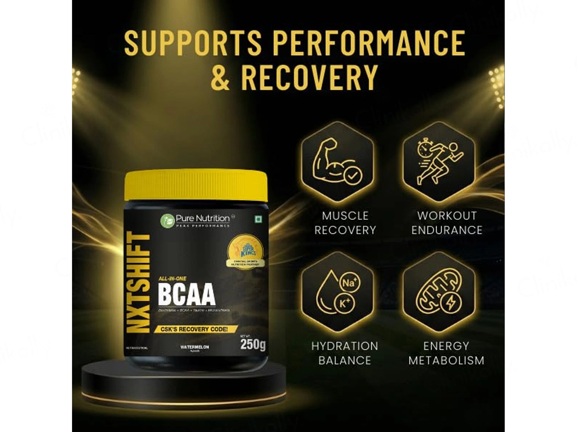 Pure Nutrition NXTShift BCAA Nutraceutical Powder
