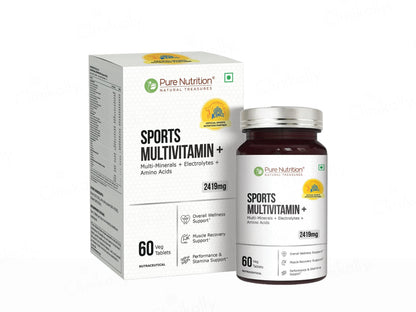 Pure Nutrition Sports Multivitamin 2419mg Nutraceutical Veg Tablet