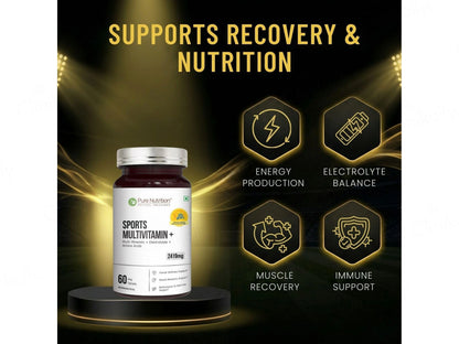 Pure Nutrition Sports Multivitamin 2419mg Nutraceutical Veg Tablet
