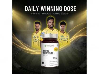 Pure Nutrition Sports Multivitamin 2419mg Nutraceutical Veg Tablet